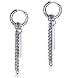 steel earring E0327