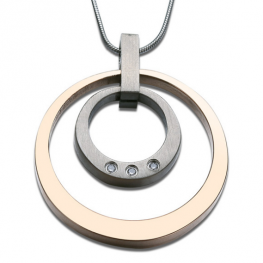 steel necklace P0147