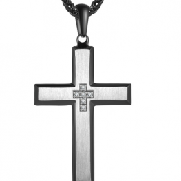 steel necklace P0235