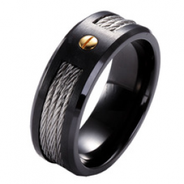 titanium ring RS40487