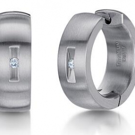 titanium earring E0108