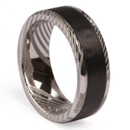 damascus ring DS0011