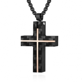 carbon fiber pendant P0669