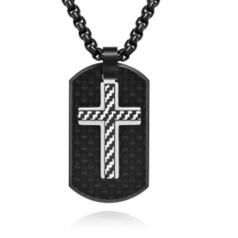 carbon fiber pendant P0671
