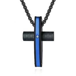 carbon fiber pendant P0673