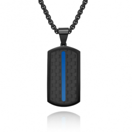 carbon fiber pendant P0674