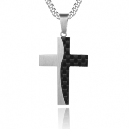 carbon fiber pendant P0677