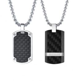 carbon fiber pendant P0685